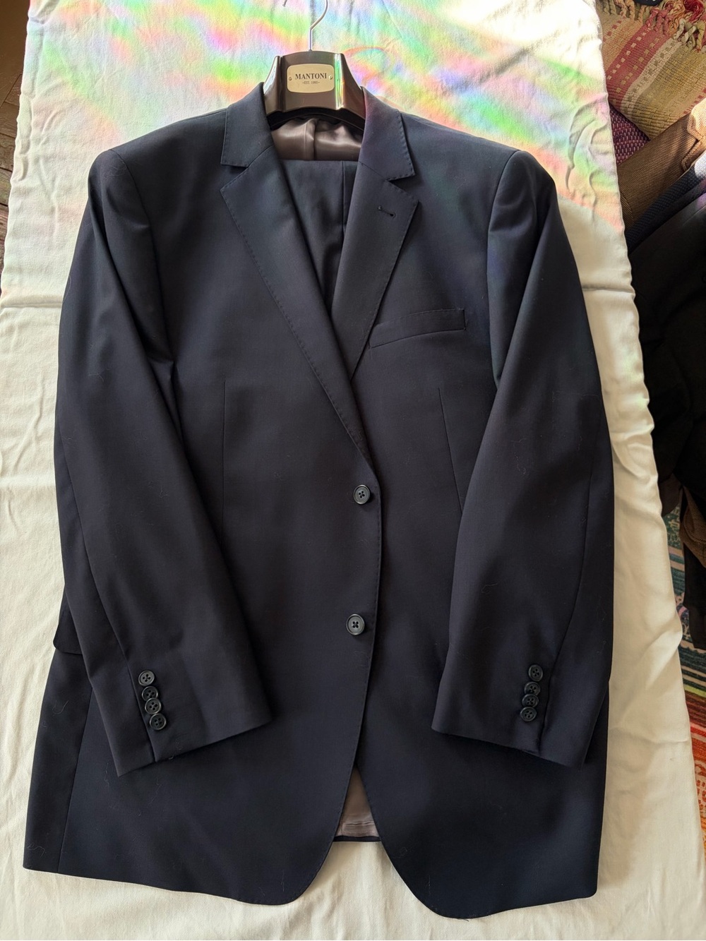 Rivelino Dark Navy Suit